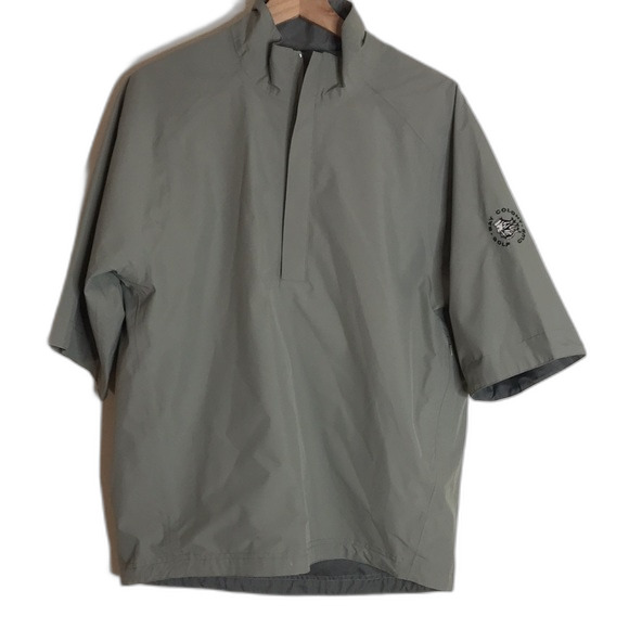 Zero Restriction tour series Golf Reversible Gray Jacket Quarter Zip Sz Small - Picture 7 of 13